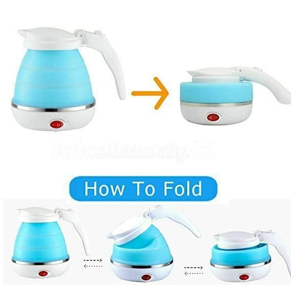Travel Foldable Electric Silicon Kettle
