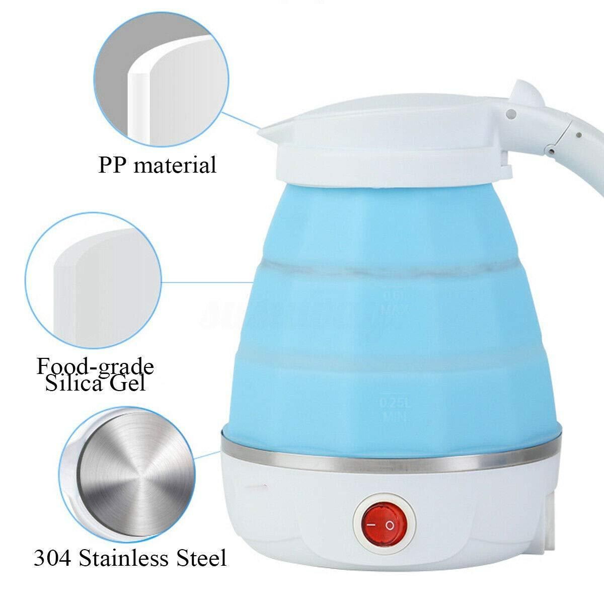 Travel Foldable Electric Silicon Kettle