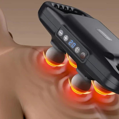FabPulse™ 4-Headed Massage Gun