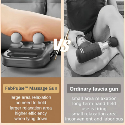 FabPulse™ 4-Headed Massage Gun