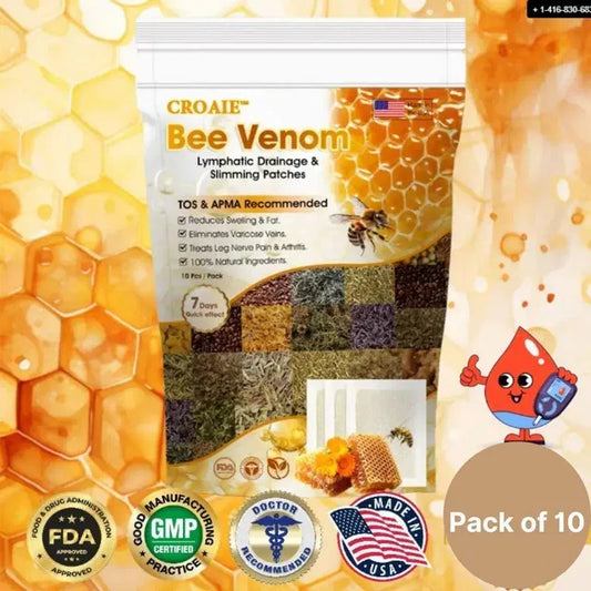 Bee Venom Detox Patches (10 Pcs) (Buy 1 Get 1 Free)
